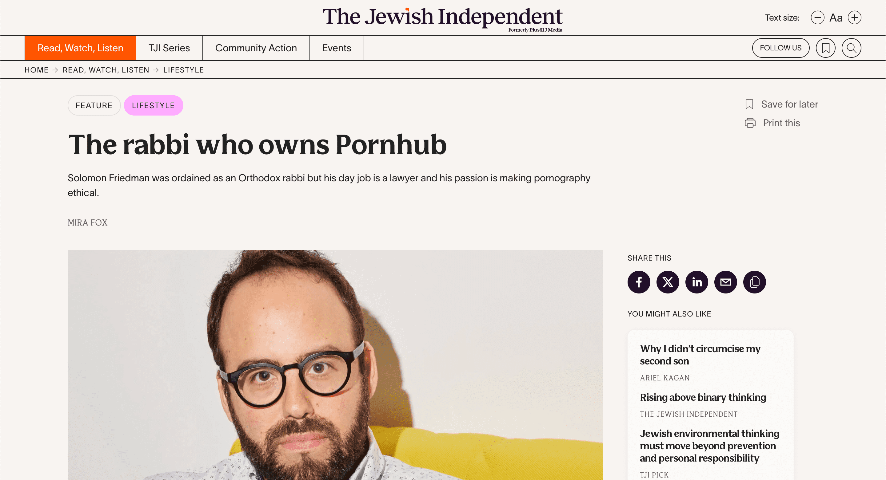 The Jewish Independent